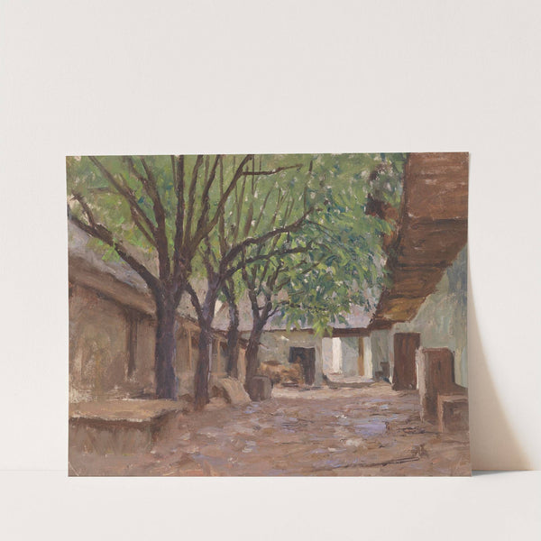 Bauernhäuser bei Klagenfurt (1905) by Alfred Zoff