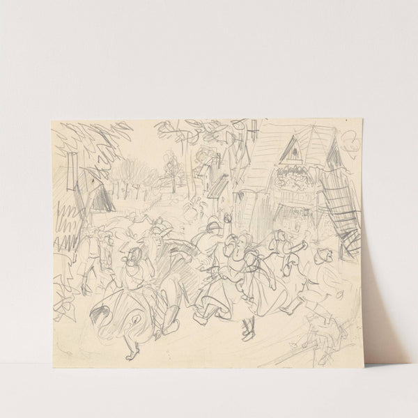 Bauernhochzeit (1919) by Franz Barwig the Elder