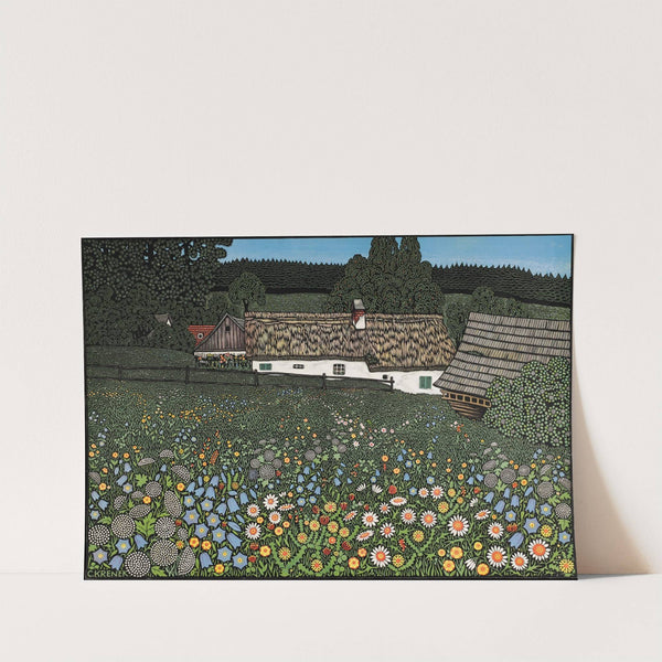 Bauernhof im Waldviertel by Carl Krenek