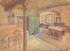 Bauernstube in Tragöß (1910)