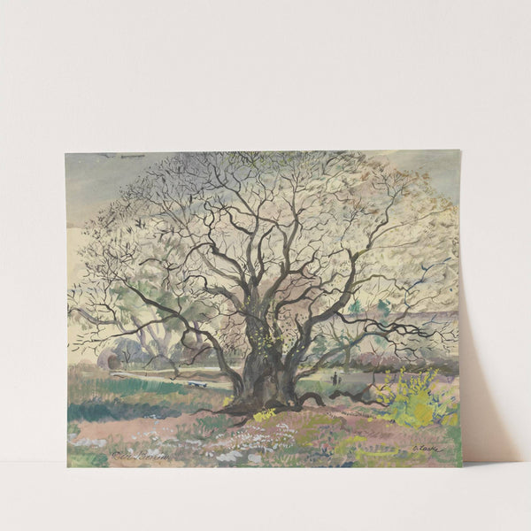 Baum im Frühling (1935) by Oskar Laske