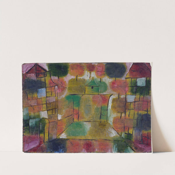 Baum und Architektur-Rhythmen (Tree and Architecture-Rhythms) by Paul Klee