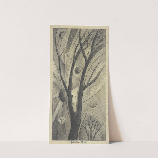 Baum und Gestirne by Karl Wiener