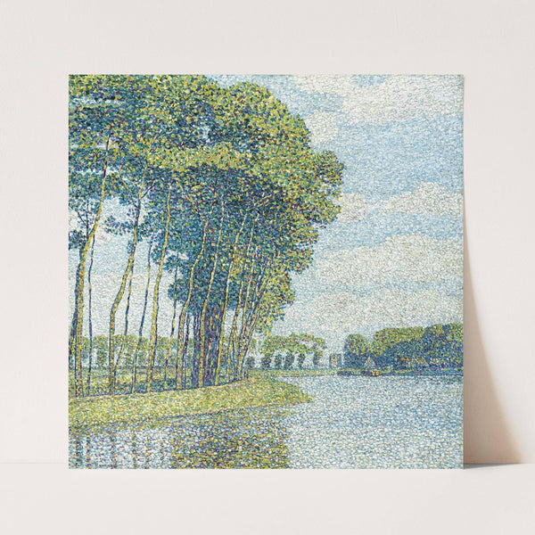 Bäume Am Kanal (Trees By A Canal) by Paul Baum