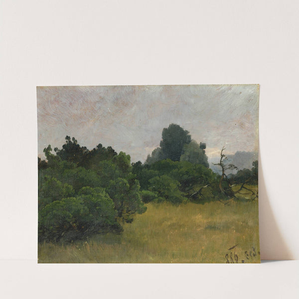 Baumgruppe (Skizze) by Carl Bolze