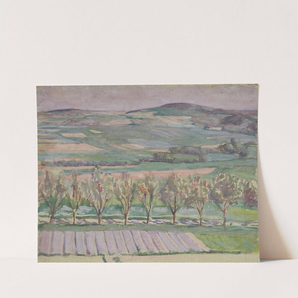 Baumlandschaft by Walther Gamerith