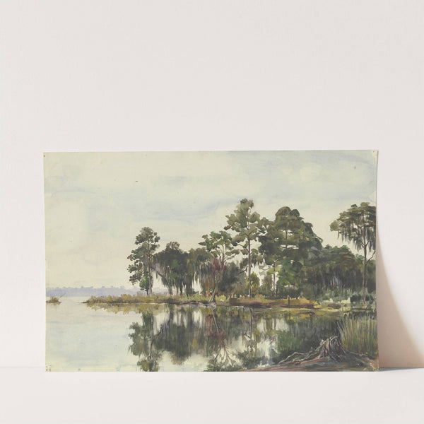 Baumschlag am Wasser, Jacksonville, November 29, 1904 by Fritz Hauck