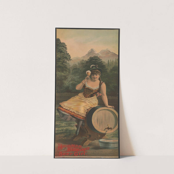 Bavarian highland beer girl (1886) by Henry Jerome Stile