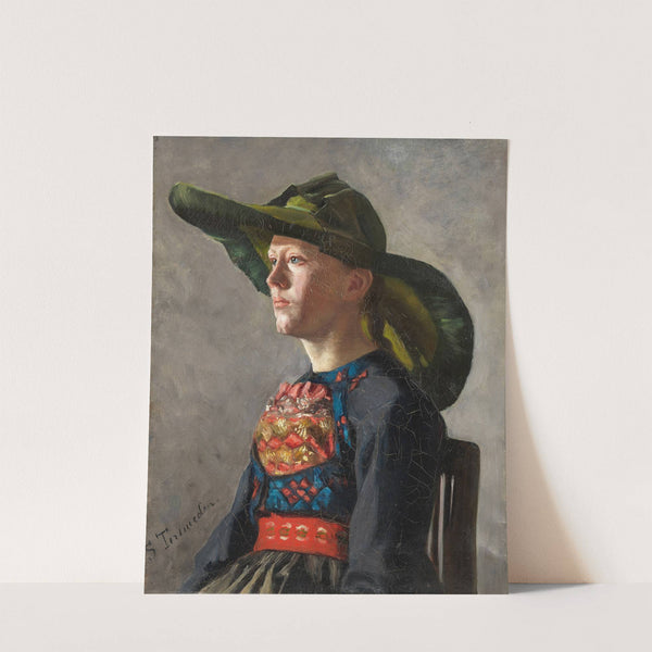 Bavarian Peasant Girl by Selima Tersmeden