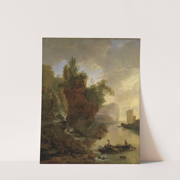 Bay with a Rocky Coast by Adam Pynacker