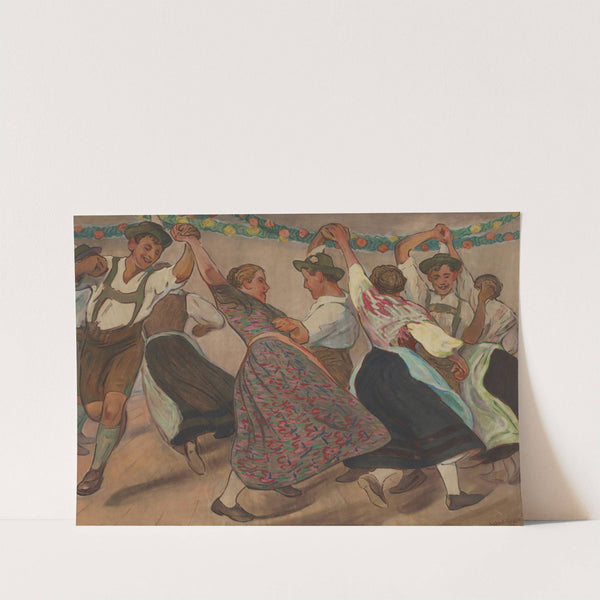 Bayerischer Tanzboden (1913) by Paul Schad-Rossa