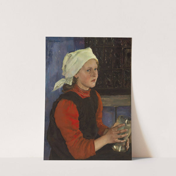 Bayerisches Bauernmädchen (1912) by Hermann Groeber