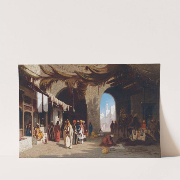 Bazar A Beyrouth by Charles Théodore Frère