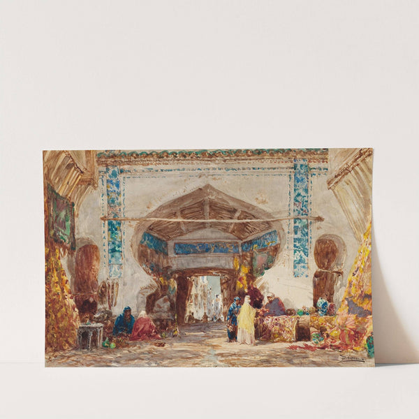 Bazar à Constantinople by Félix Ziem