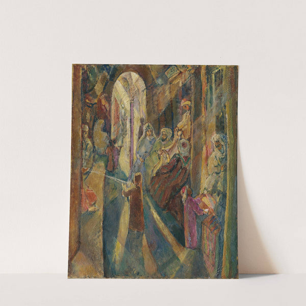 Bazar im Orient by Eugen von Kahler