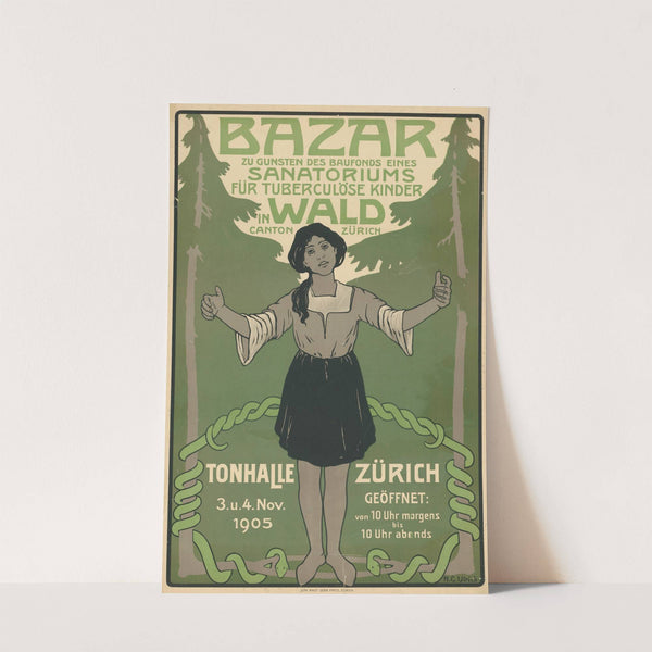 Bazar zu Gunsten des Baufonds eines Sanatoriums für tuberkolöse Kinder Zürich 1905 (1905) by Hans Caspar Ulrich