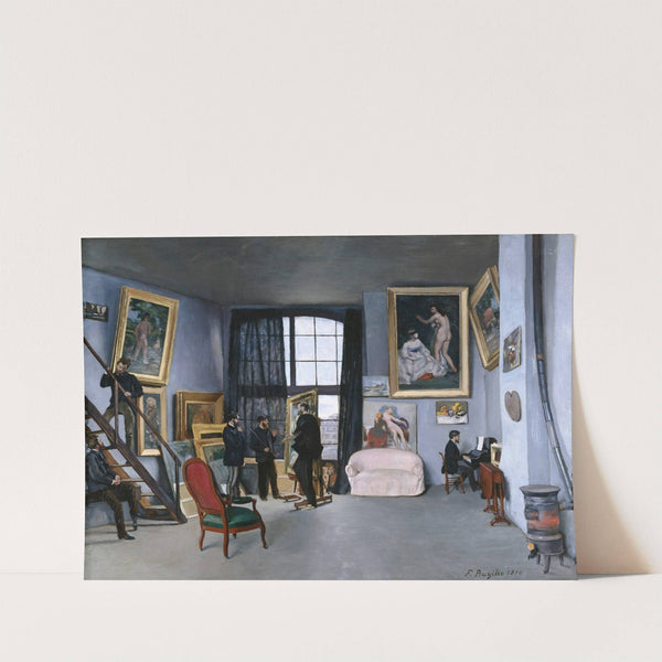 Bazille’s Studio (1870) by Frédéric Bazille