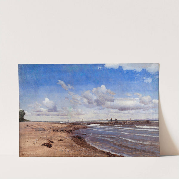 Beach at Hellebæk by P. C. Skovgaard