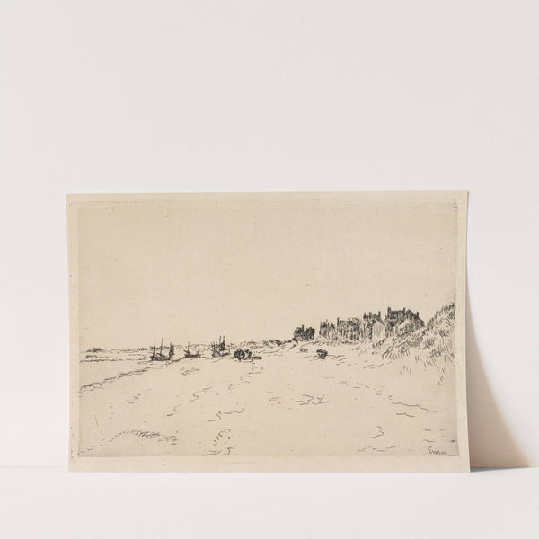 Beach at La Panne by James Ensor