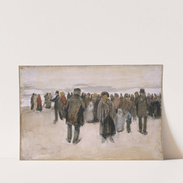 Beach at Scheveningen (1882) by Vincent van Gogh