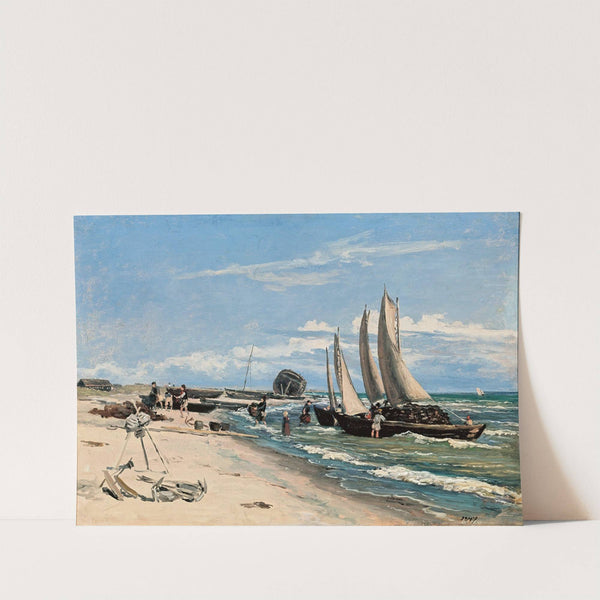 Beach at Skagen Vesterby by Martinus Rørbye