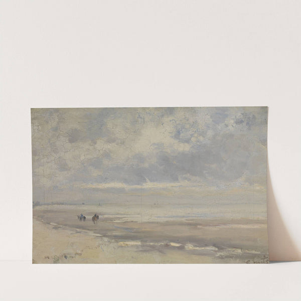 Beach front (circa 1878) by Guillaume Vogels