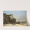 Beach in Normandy (c. 1872-1875) by Gustave Courbet