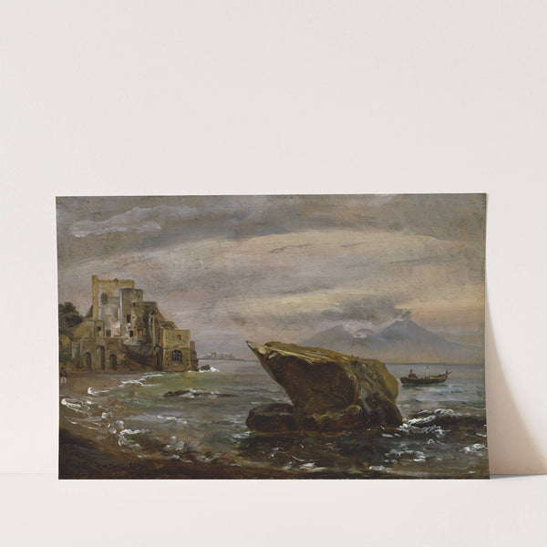 Beach near Posillipo by Johan Christian Dahl