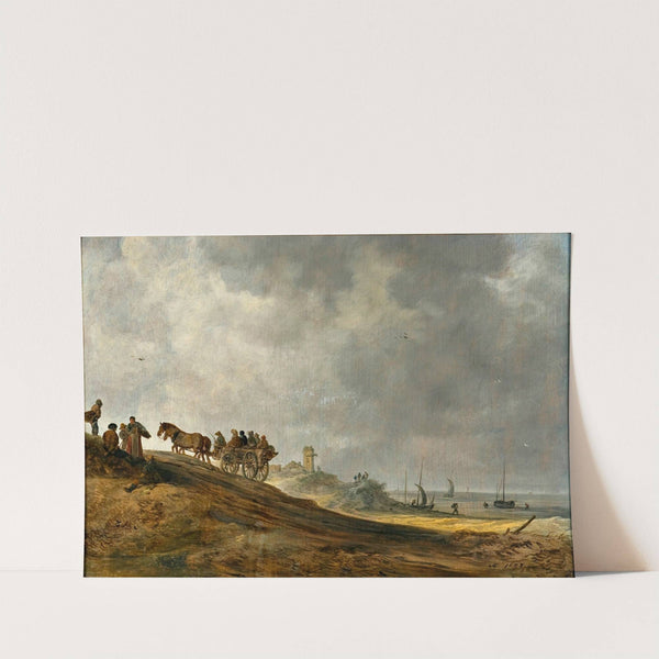 Beach Picture by Jan van Goyen