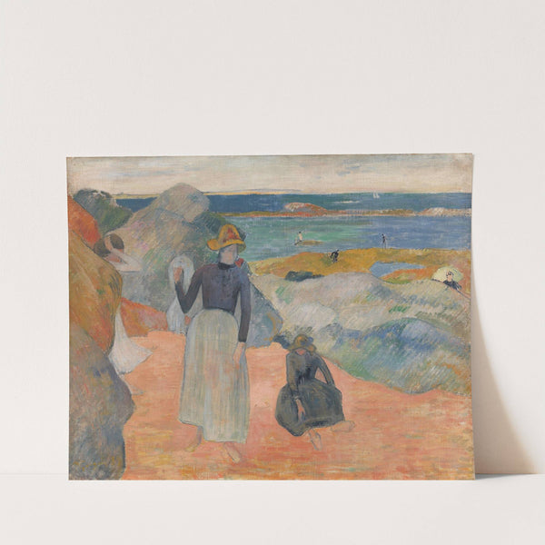 Beach Scene by Paul Gauguin