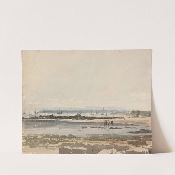 Beach Scene by Samuel Prout