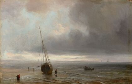 Beach scene