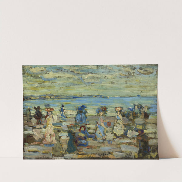 Beach Scene (c. 1907–1910) by Maurice Prendergast