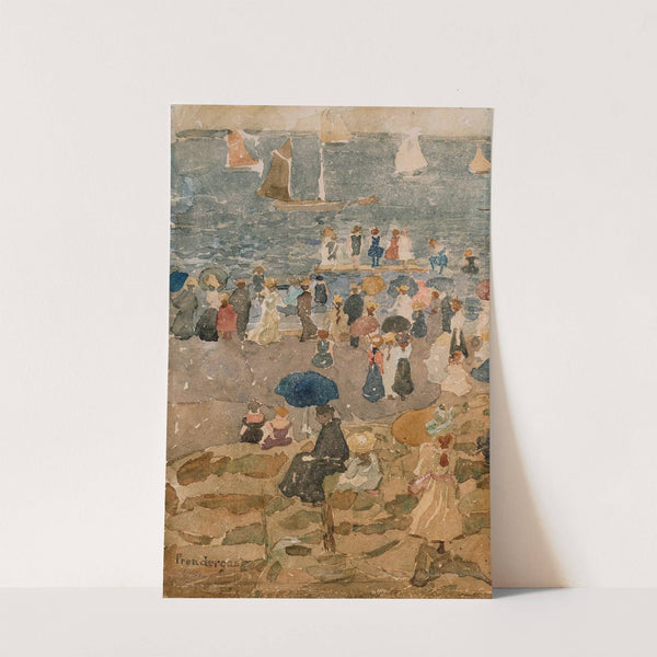 Beach Scene, North Shore (circa 1896-97) by Maurice Prendergast