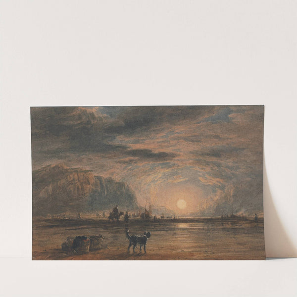 Beach Scene, Sunrise (circa 1820) by David Cox