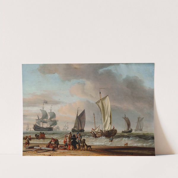 Beach View by Abraham Storck