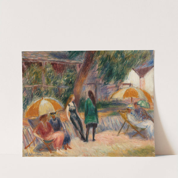 Beach with Figures, Bellport by William James Glackens