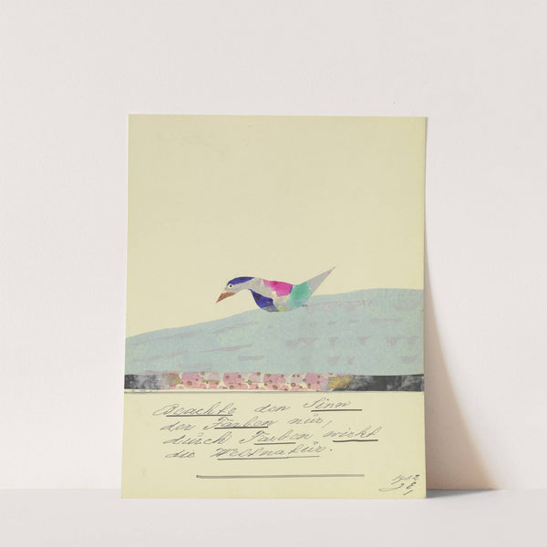 'Beachte den Sinn der Farben nur …' by John Elsas