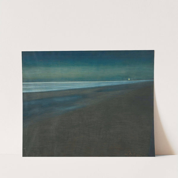 Beachview at night by Léon Spilliaert