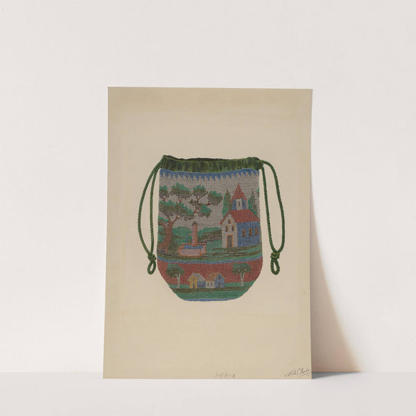 Beaded Bag by Frank C. Barks
