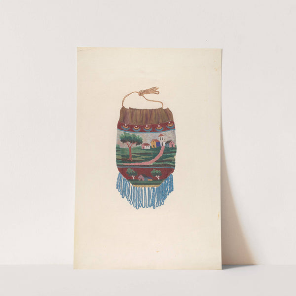 Beaded Bag (c. 1939) by Lucille Lacoursiere