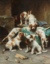 Beagle Puppies Feasting (1889)