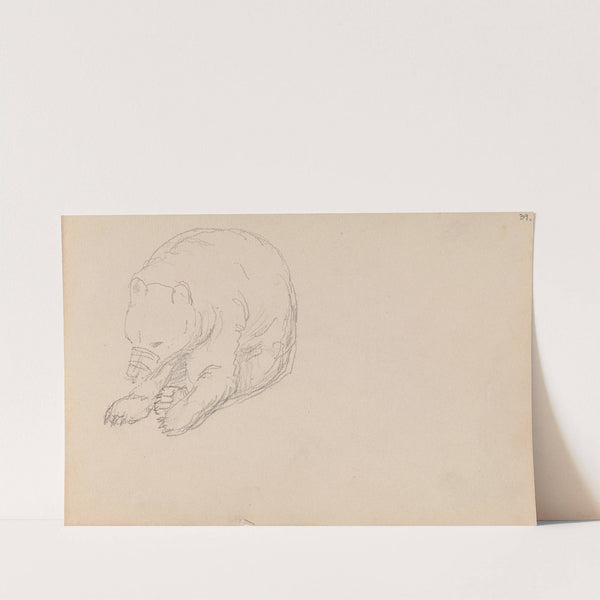 Bear (1850s) by Adolph Tidemand