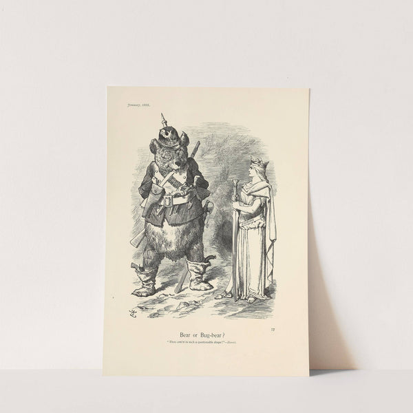 Bear or Bug-Bear by Sir John Tenniel