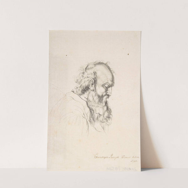 Bearded Man by Christoph Joseph Werner