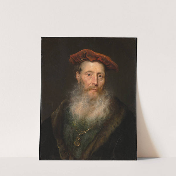 Bearded Man with a Velvet Cap by Govert Flinck