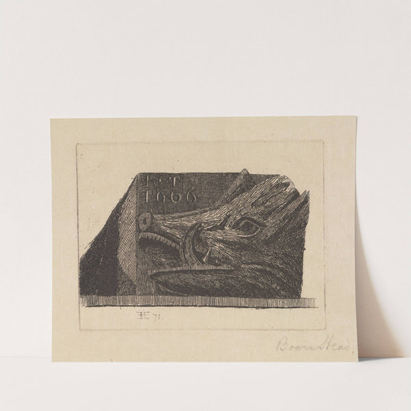 Bear's Head by Edwin Edwards