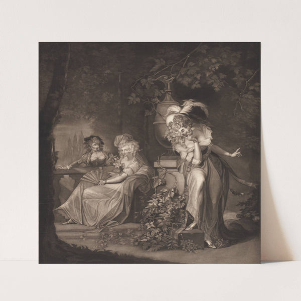 Beatrice, Hero and Ursula (ca. 1771) by Henry Fuseli