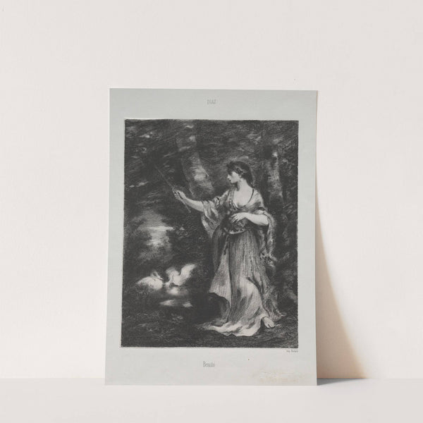 Beauté (c. 1849) by Narcisse Diaz de la Peña