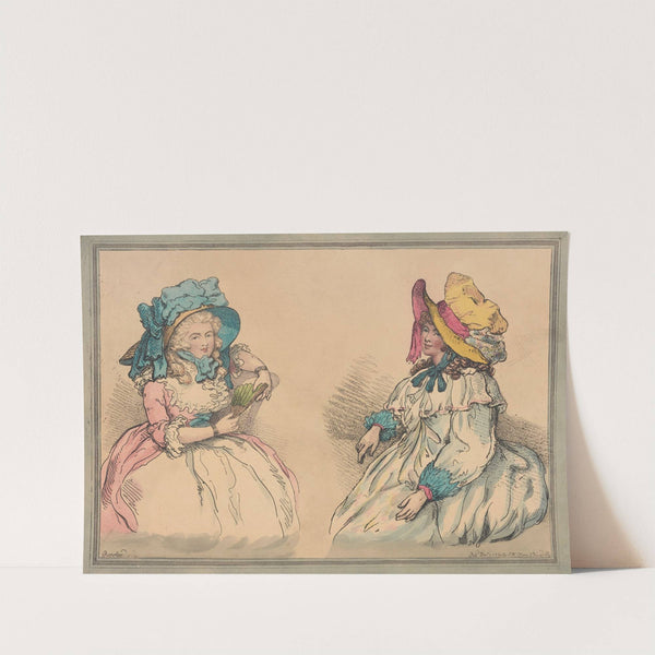 Beauties (1792) by Thomas Rowlandson